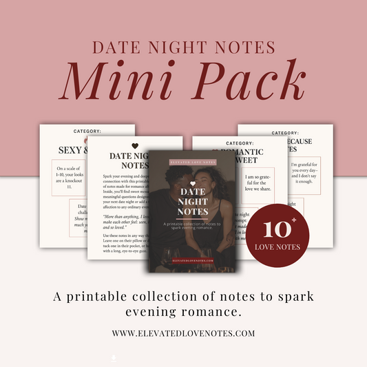 Date Night Notes Mini Pack